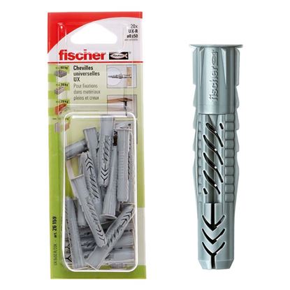 Immagine di TASSELLO UNIVERSALE IN NYLON, UX 10X60 R, 25 PEZZI