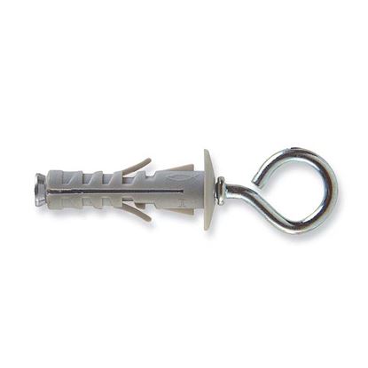 Immagine di TASSELLO IN NYLON, CON OCCHIOLO, SB 9/3 K, 6 PEZZI