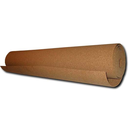 Immagine di ISOLANTE ISOSUGHERO, TERMO-ACUSTICO, IN AGGLOMERATO DI SUGHERO NATURALE, ROTOLO M 10XH100 CM, SPESSORE 2 MM