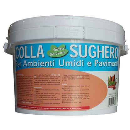 Immagine di COLLA PER SUGHERO, PER AMBIENTI UMIDI E PAVIMENTI, 5 KG