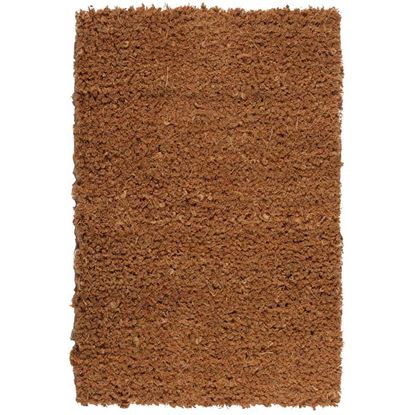 Immagine di ZERBINO IN COCCO, A PELO TAGLIATO, FONDO IN PVC, SPESSORE 17 MM, H 1 MT, PESO 5 KG/M², COLORE NATURALE