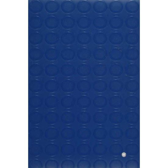 Immagine di PAVIMENTO BOLFLEX, IN PVC MULTISTRATO, SPESSORE 1,3 MM, H 1 MT, PESO 2 KG/M², COLORE BLU, SUPERFICIE BOLLO
