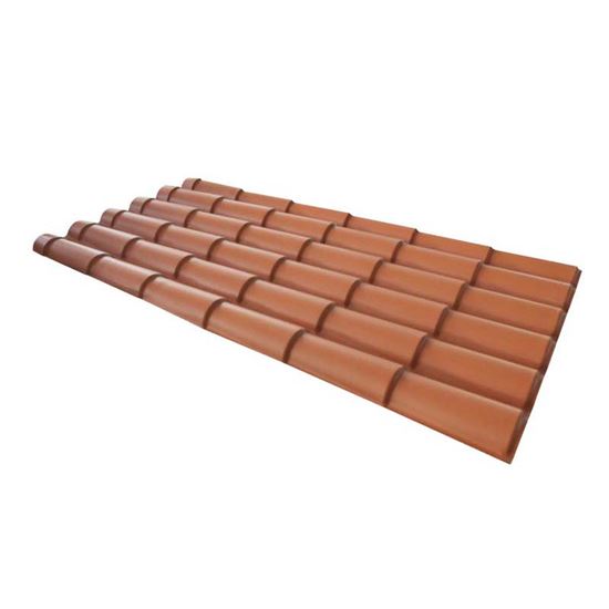 Immagine di LASTRA TECNO IMAC, PER COPERTURA, FORMA DI COPPO, 209X99 CM, ANTICATO