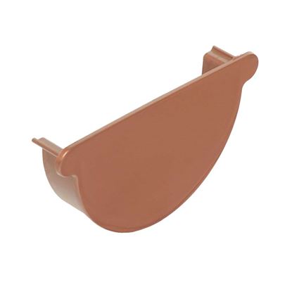 Immagine di TERMINALE TECNO IMAC, LUNA, PER CANALE DI GRONDA, COLORE RAME ROSSO