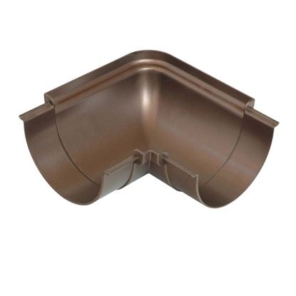 Immagine di ANGOLARE TECNO IMAC, LUNA, PER CANALE DI GRONDA, COLORE MARRONE
