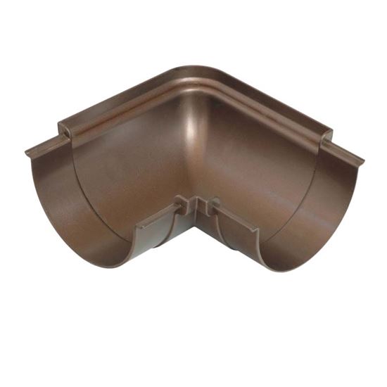 Immagine di ANGOLARE TECNO IMAC, LUNA, PER CANALE DI GRONDA, COLORE MARRONE