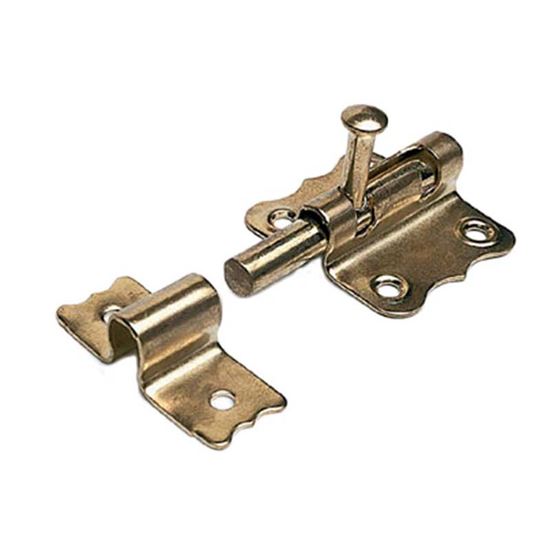 Immagine di CATENACCIO, A CANNONE, FERRO OTTONATO, 50 MM