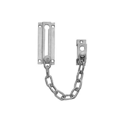 Immagine di CATENA DI SICUREZZA PER PORTA, ACCIAIO NICHELATO