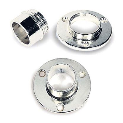 Immagine di REGGITUBO A GHIERA, Ø 18 MM, SVITABILE/FISSO, FINITURA OTTONATA