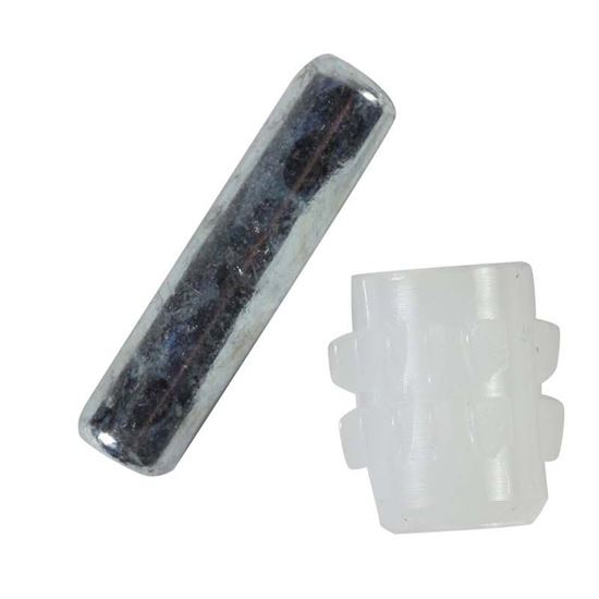 Immagine di 12 GIUNZIONI DOPPIA A PRESSIONE, CON BUSSOLA NYLON, GAMBO Ø 10X28 MM