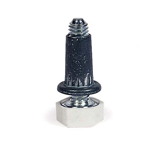 Immagine di 12 PIEDINI A VITE, 6MAX25 MM, COLORE BIANCO