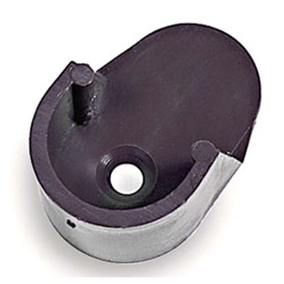 Immagine di 2 REGGITUBO LATERALE, IN PLASTICA, MIGNON, COLORE BIANCO, Ø 18 MM