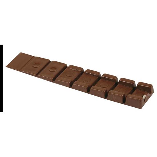 Immagine di 8 SPESSORI A CUNEO, 20X100 MM, COLORE MARRONE