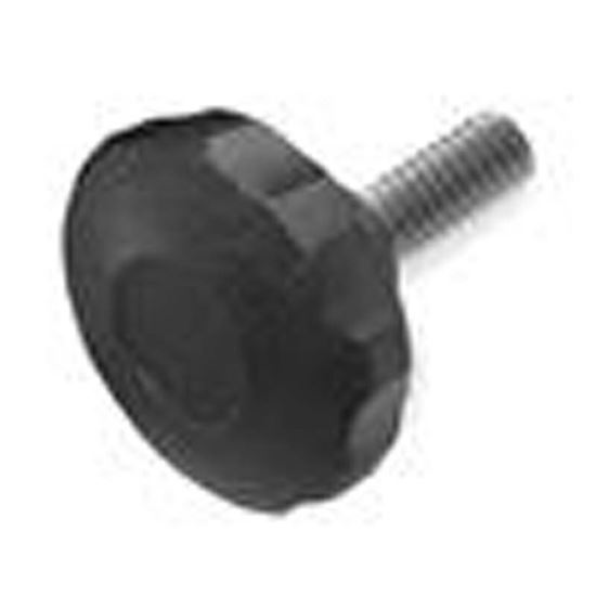 Immagine di 2 VOLANTINI Ø 30 MM, CON PERNO FILETTATO, 8MA