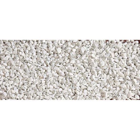Immagine di GRANULATO ZANDOBBIO, BIANCO CARRARA, 8/12 MM, CONFEZIONE 20 KG