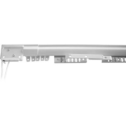 Immagine di SCORRITENDA EASY, BINARIO ESTENSIBILE, COLORE BIANCO, 71/122 CM