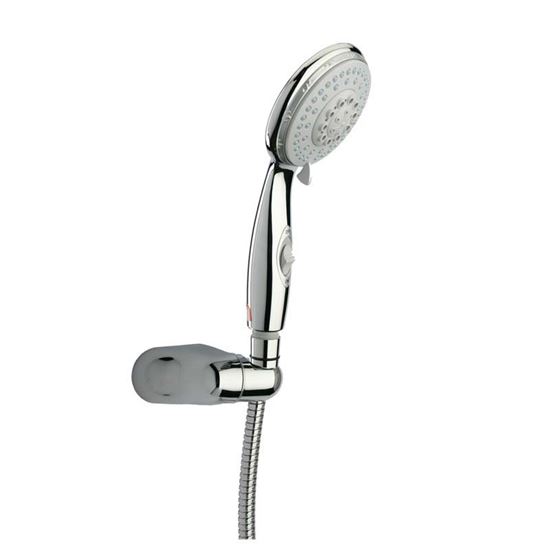 Immagine di KIT DOCCIA, TEULADA, 5 GETTI, ECOSTOP, COLORE CROMO