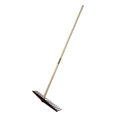 Immagine di RASTRELLO AUSTRALIAN, IN POLIPROPILENE, MANICO IN LEGNO, 150 CM, 18 DENTI