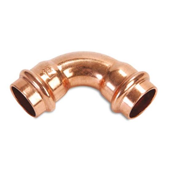 Immagine di GOMITO B-PRESS GAS 90° BANNINGER, FF Ø 15 MM