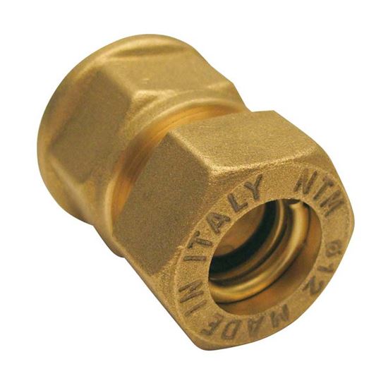 Immagine di RACCORDO MECCANICO DRITTO, RAME, F 3/4"X22 MM