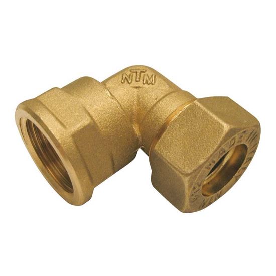 Immagine di GOMITO MECCANICO, RAME, F 1/2"X12 MM