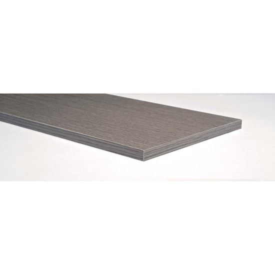 Immagine di MENSOLA, MELAMINICO, ROVERE GRIGIO, 18X600X400 MM