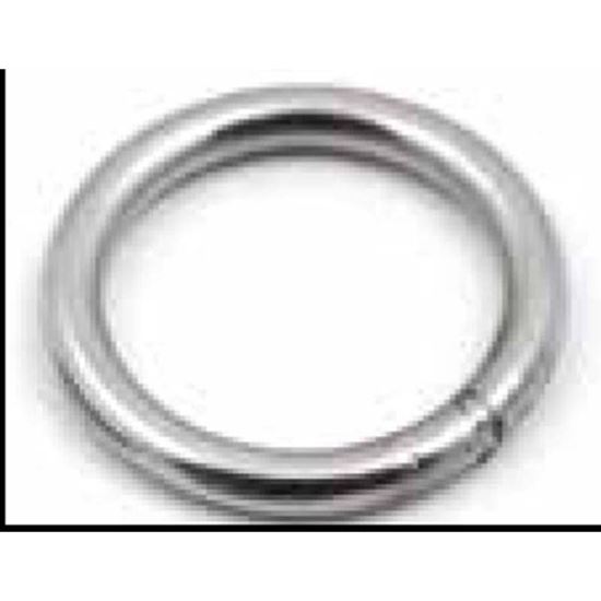 Immagine di ANELLI TONDI, ACCIAIO INOX AISI 316, 3X20 MM, 4 PEZZI