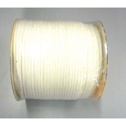 Immagine di TRECCIA VENEZIANA, MM 3X100 MT, COLORE BIANCO