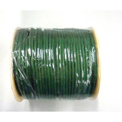 Immagine di TRECCIA VENEZIANA, MM 3X100 MT, COLORE VERDE SCURO