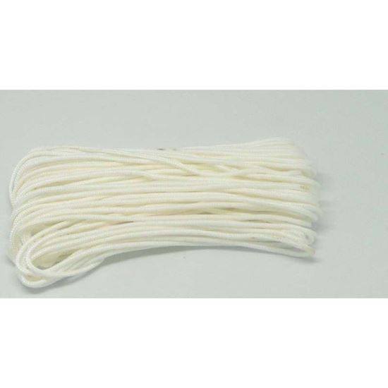 Immagine di TRECCIA VENEZIANA, ALTA TENACITÀ, MM 3X20 MT, COLORE BIANCO