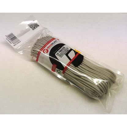 Immagine di TRECCIA VENEZIANA, ALTA TENACITÀ, MM 3X20 MT, COLORE GRIGIO