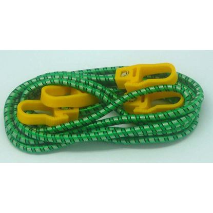 Immagine di ELASTICI CON GANCIO, PLASTICA, MM 8X1 MT, 2 PEZZI