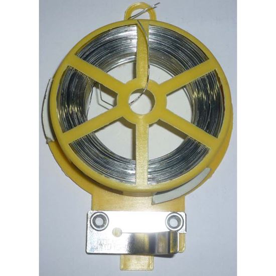 Immagine di PIATTINA ACCIAIO ZINCATO, CON TAGLIERINA, 50 MT