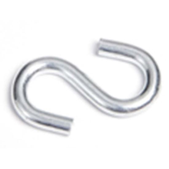 Immagine di GANCI A S ZINCATI, 5 MM, 10 PEZZI