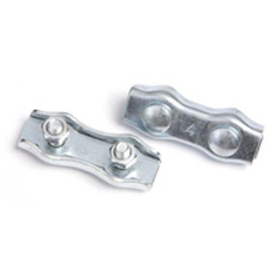 Immagine di MORSETTI DUPLEX, PER FUNE, 4 MM, 4 PEZZI