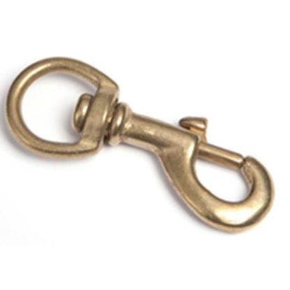 Immagine di MOSCHETTONE IN OTTONE, LUCIDO LARGO, 21X80 MM