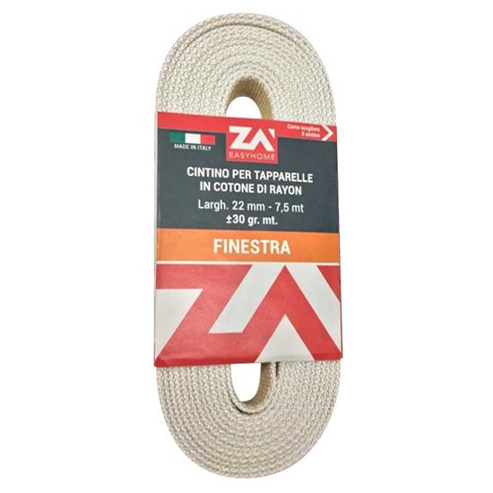 Immagine di CINTINO RAYON, COLORE GRIGIO, 30 GR, 7,5 MT
