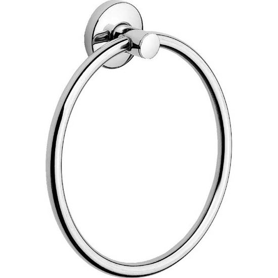 Immagine di PORTASCIUGAMANO, ANELLO, T-LINE, COLORE CROMO