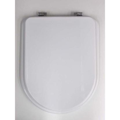 Immagine di SEDILE WC ELIOS, IN MDF, COLORE BIANCO