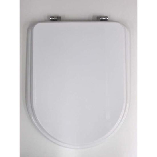 Immagine di SEDILE WC ELIOS, IN MDF, COLORE BIANCO