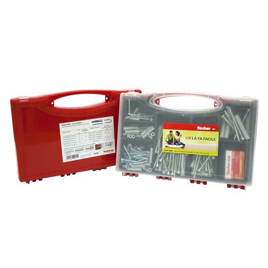 Immagine di VALIGETTA EASY BOX, CON: UX6 CON VITE 60 PZ, UX8 CON VITE 40 PZ, UX8 SENZA VITE 20 PZ, UX10 CON VITE 6 PZ, S4G 10 PZ