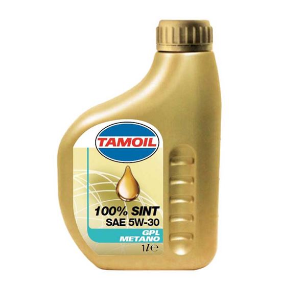 Immagine di OLIO TAMOIL, SINT, SAE 5W-30, 100% SINTETICO, PER MOTORI ALIMENTATI A GPL/METANO, 1 LT