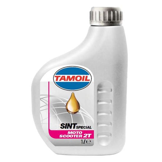 Immagine di OLIO TAMOIL, SINT 2T, LUBRIFICANTE SEMISINTETICO, PER MOTORI A 2 TEMPI, 1 LT