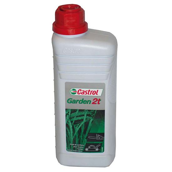 Immagine di OLIO CASTROL, GARDEN 2T, LUBRIFICANTE SINTETICO, PER TUTTI GLI ATTREZZI DA GIARDINO CON MOTORE 2 TEMPI, 1 LT