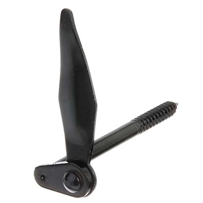 Immagine di FERMA PERSIANE, TIPO MARSEILLE, 130 MM, DA AVVITARE, COLORE NERO