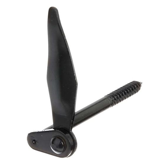 Immagine di FERMA PERSIANE, TIPO MARSEILLE, 130 MM, DA AVVITARE, COLORE NERO