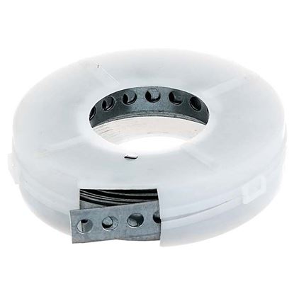 Immagine di NASTRO FORATO, IN CASSETTA AVVOLGINASTRO, ZINCATO, 12X0, 9/3 MT