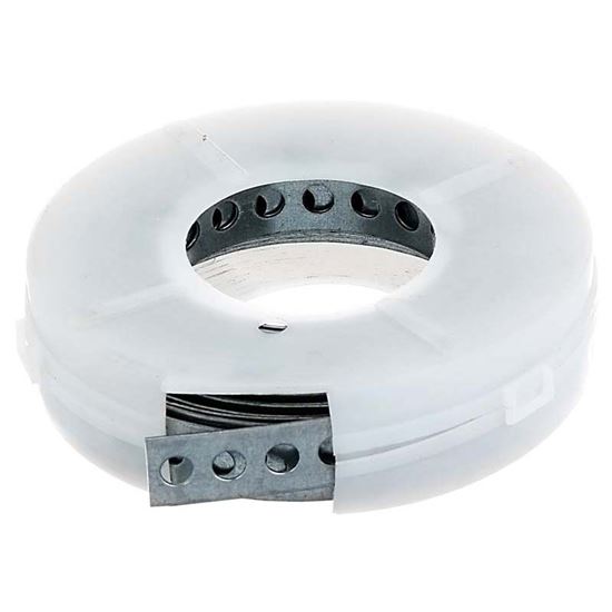 Immagine di NASTRO FORATO, IN CASSETTA AVVOLGINASTRO, ZINCATO, 12X0, 9/3 MT