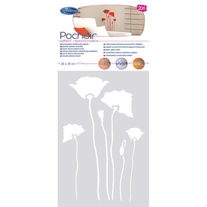 Immagine di STENCIL GRANDE, 200X300MM, N° 64 GLICINE