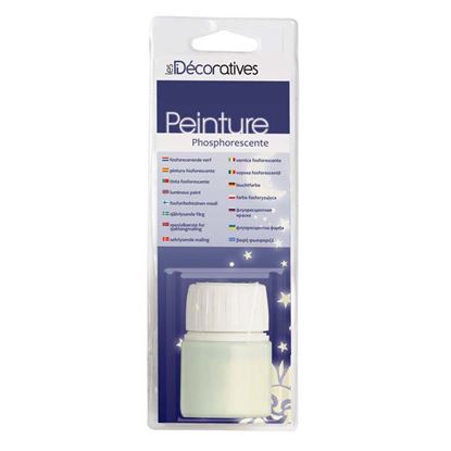 Immagine di VERNICE FOSFORESCENTE, ACRILICA MOLTO DENSO, IDEALE PER STENCIL, 50 ML N.24